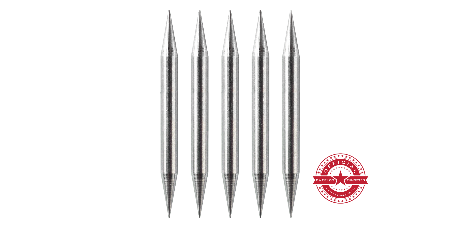 3/32" 2% Lanthanated Disposable Welding Electrodes Free Quick-Ship Pack of 5