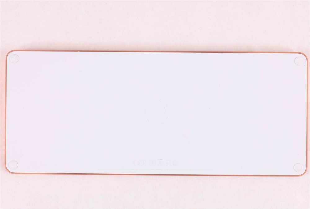 Orange Apple Magic Keyboard W/Touch ID || Compact Layout No 10 Key ||