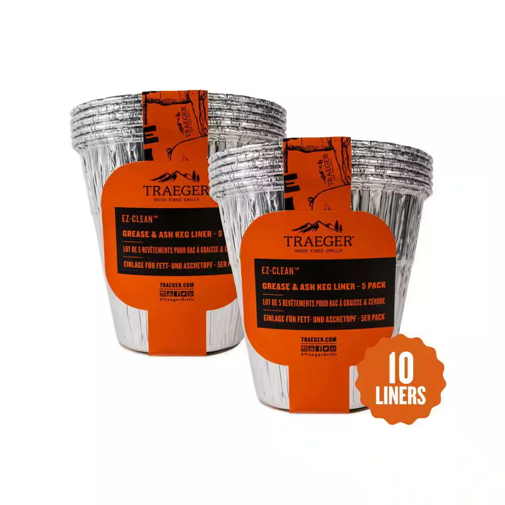 Grease and Ash Keg Liner (10-Pack)