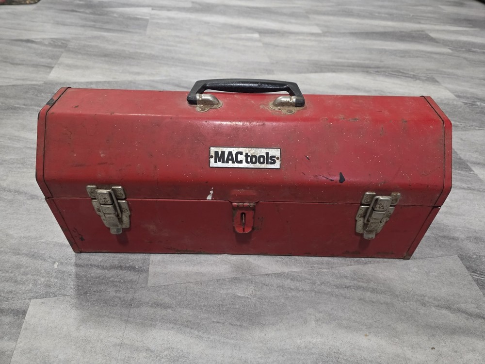 Vintage MAC tools Box Red