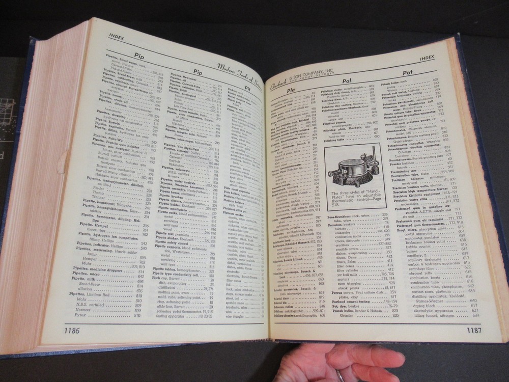 Eberbach Ann Arbor Laboratory Apparatus Catalog E 41 1941