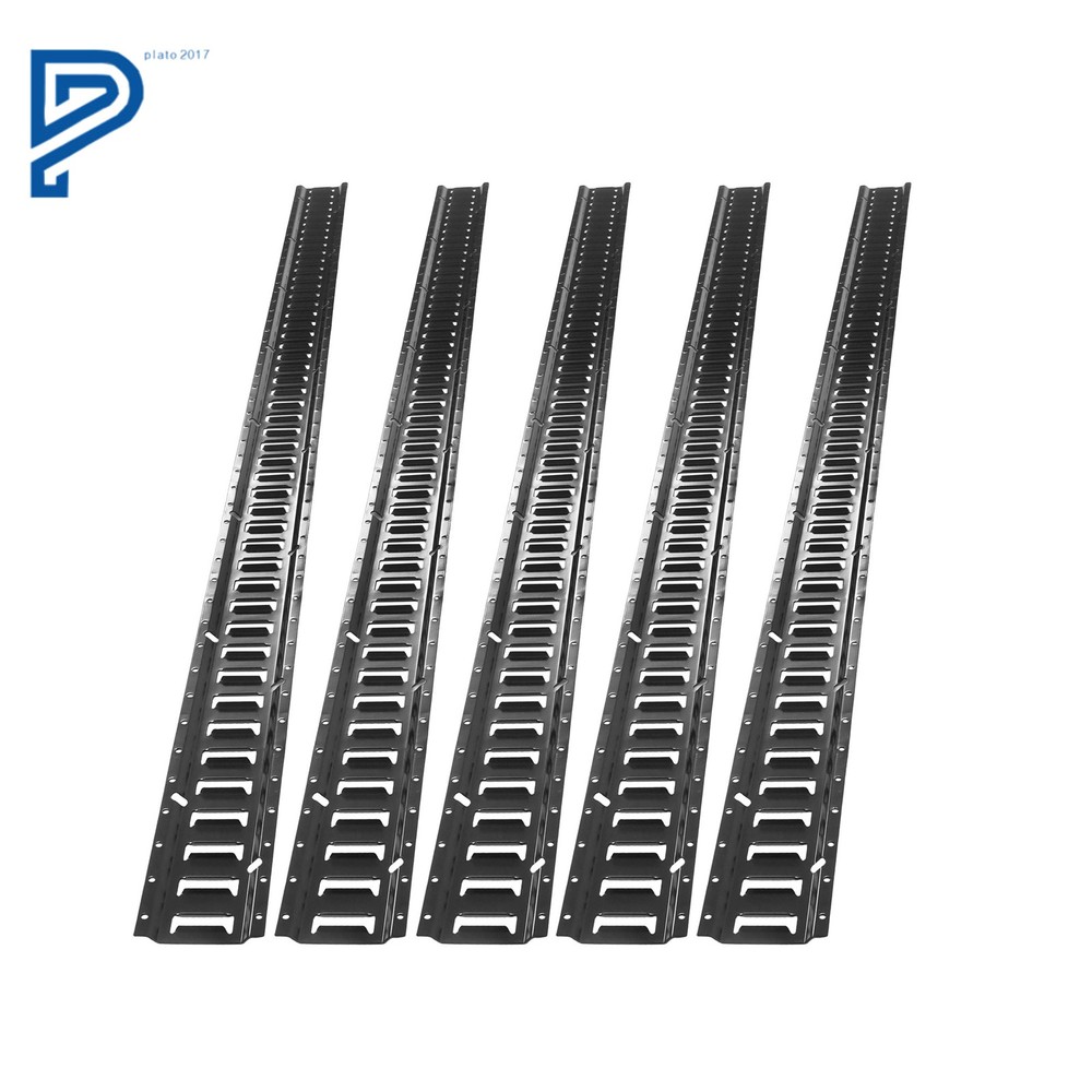 5 Pack 8' E Track Tie Down Rail Kit For Garages Vans Trailers Tie Downs