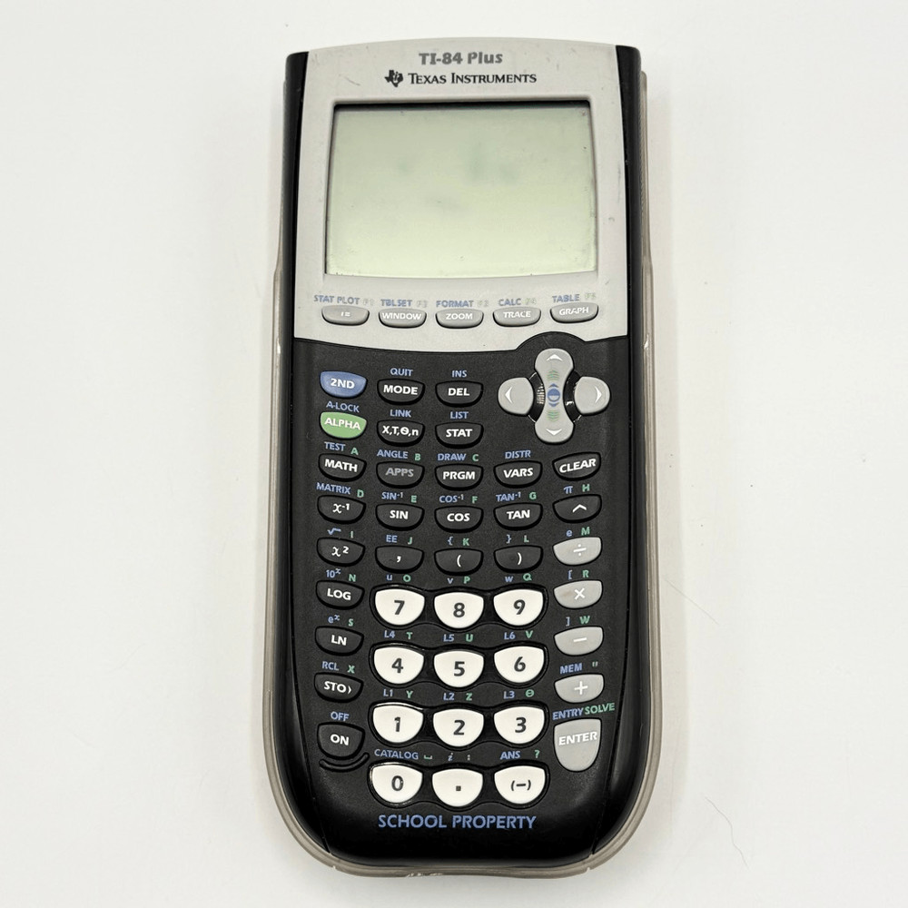 Texas Instruments TI-84 Plus Graphing Calculator - Tested and Works