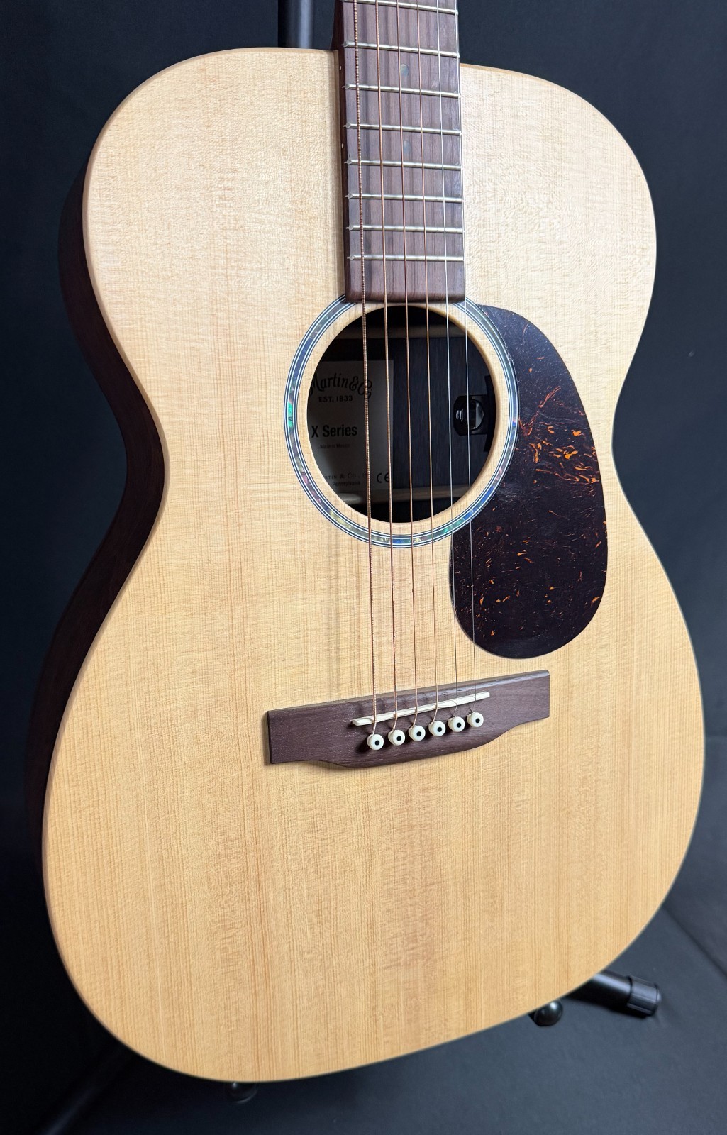 Martin 00-X2E Cocobolo Concert Acoustic-Electric Guitar Natural w/ Gig Bag (674)