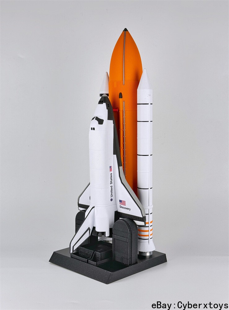 1:200 Scale NASA Space Shuttle Model Painted Finished