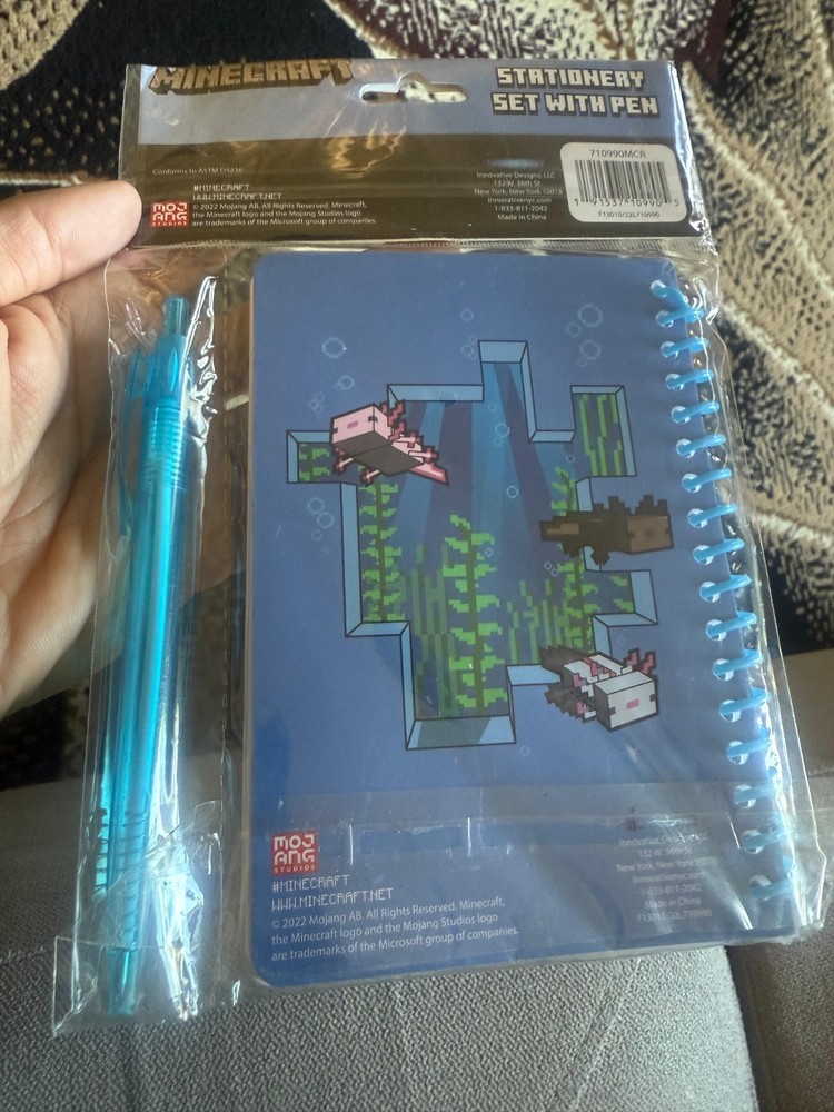mini craft stationery set with pen
