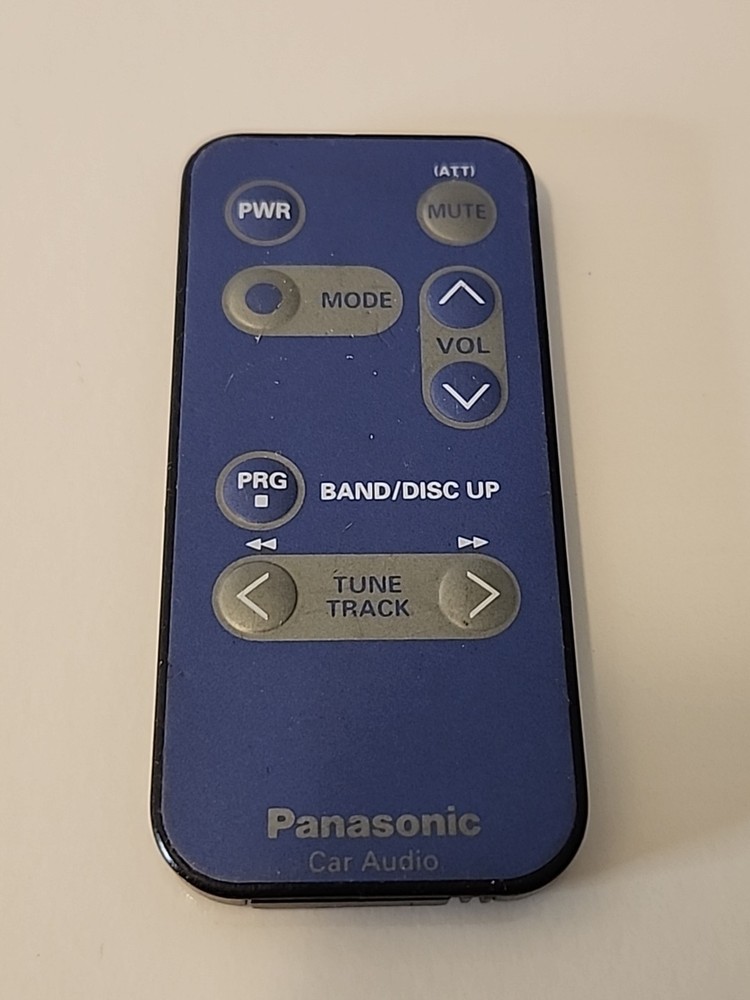 Panasonic Car Audio Remote Control Original Requires Battery