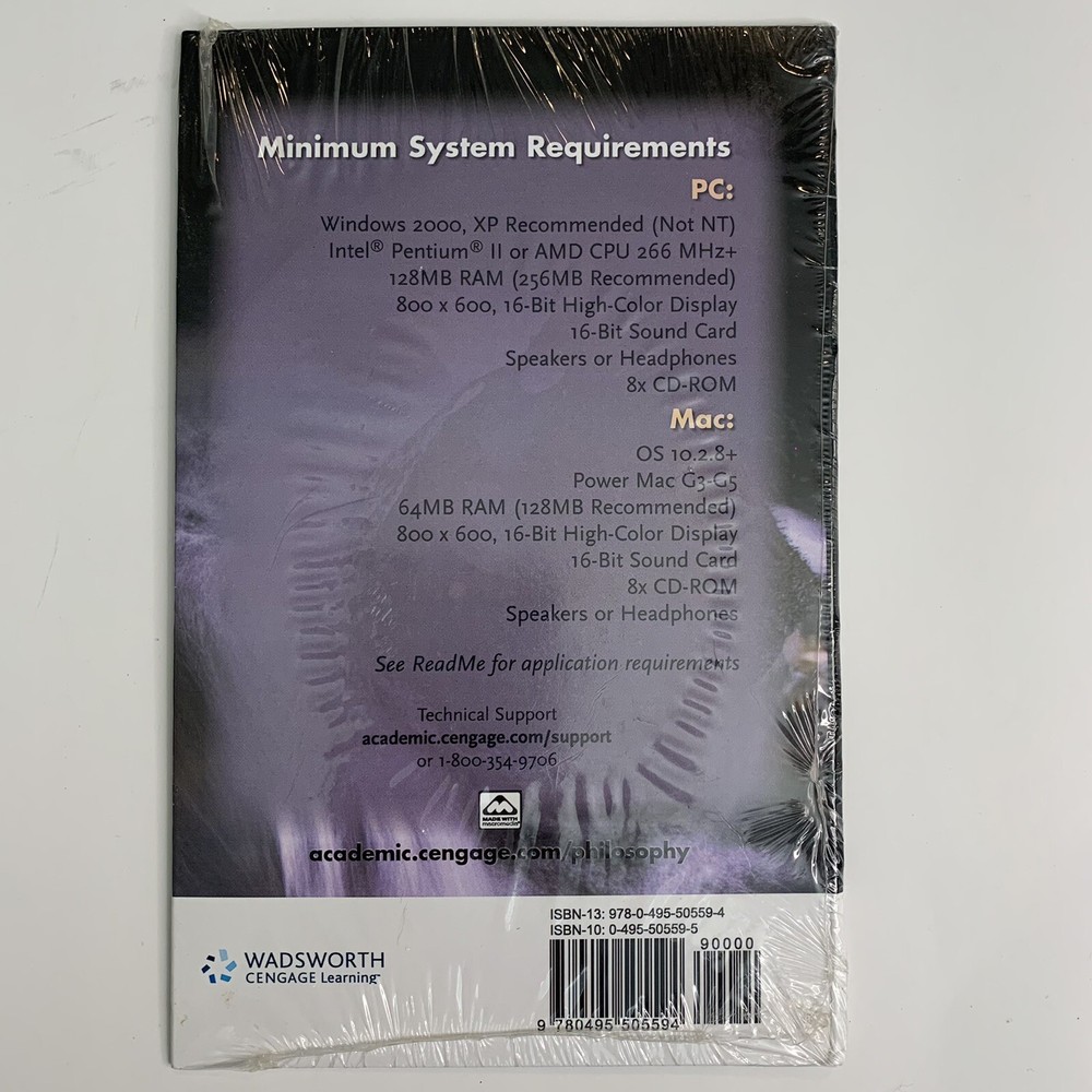 Learning Logic CD-ROM Version 5.0 Patrick J Hurley New and Sealed