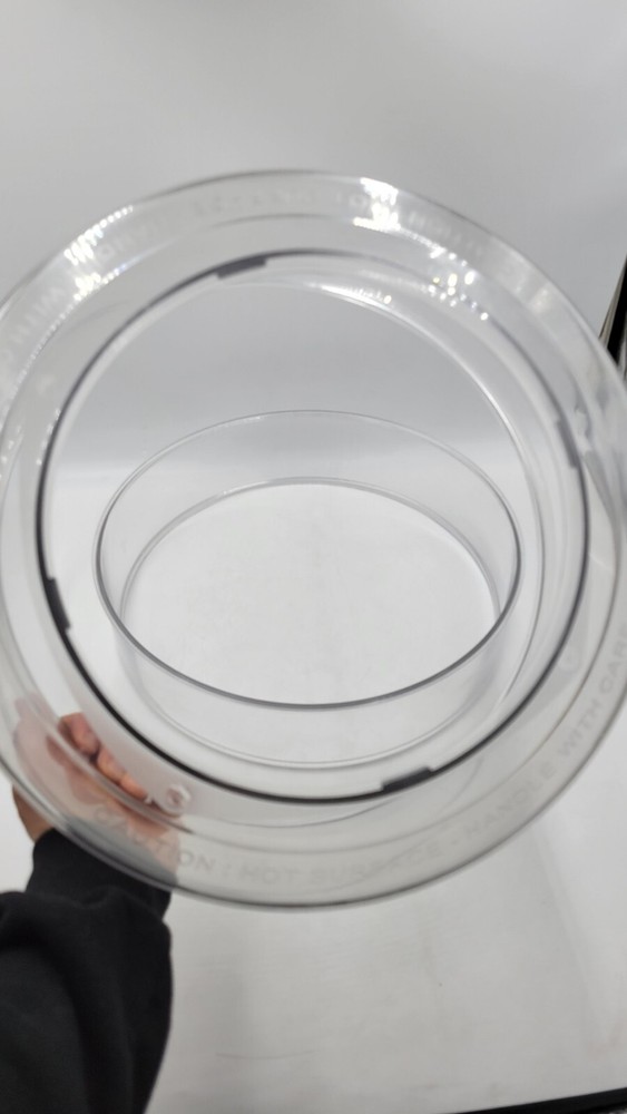 NUWAVE INFRARED OVEN 20342 - Clear Dome / Extender Ring - REPLACEMENT PART READ