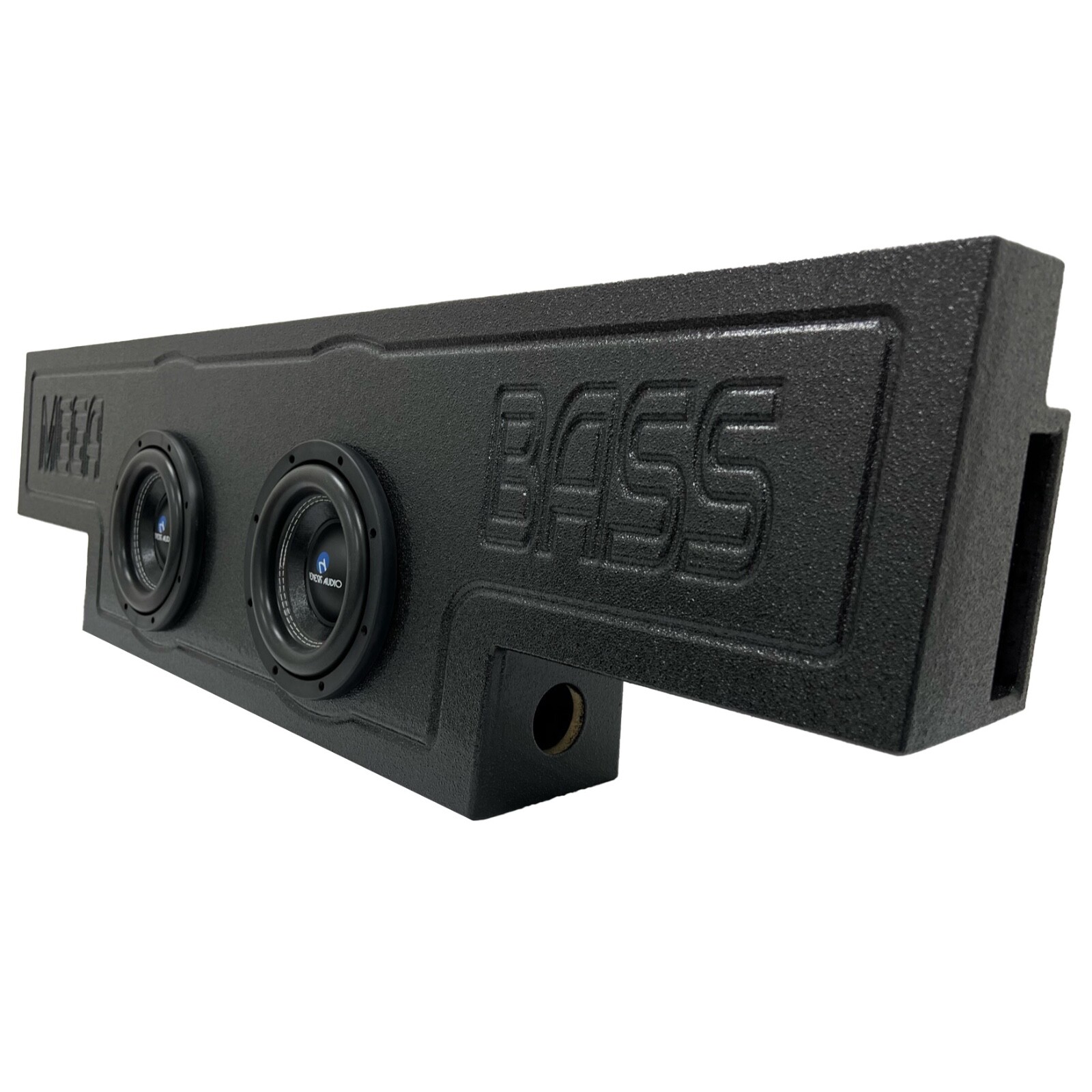 2001-2006 Chevy Silverado 1500 Crew Cab Truck Non-Hd Dual 12" Sub Subwoofer Box