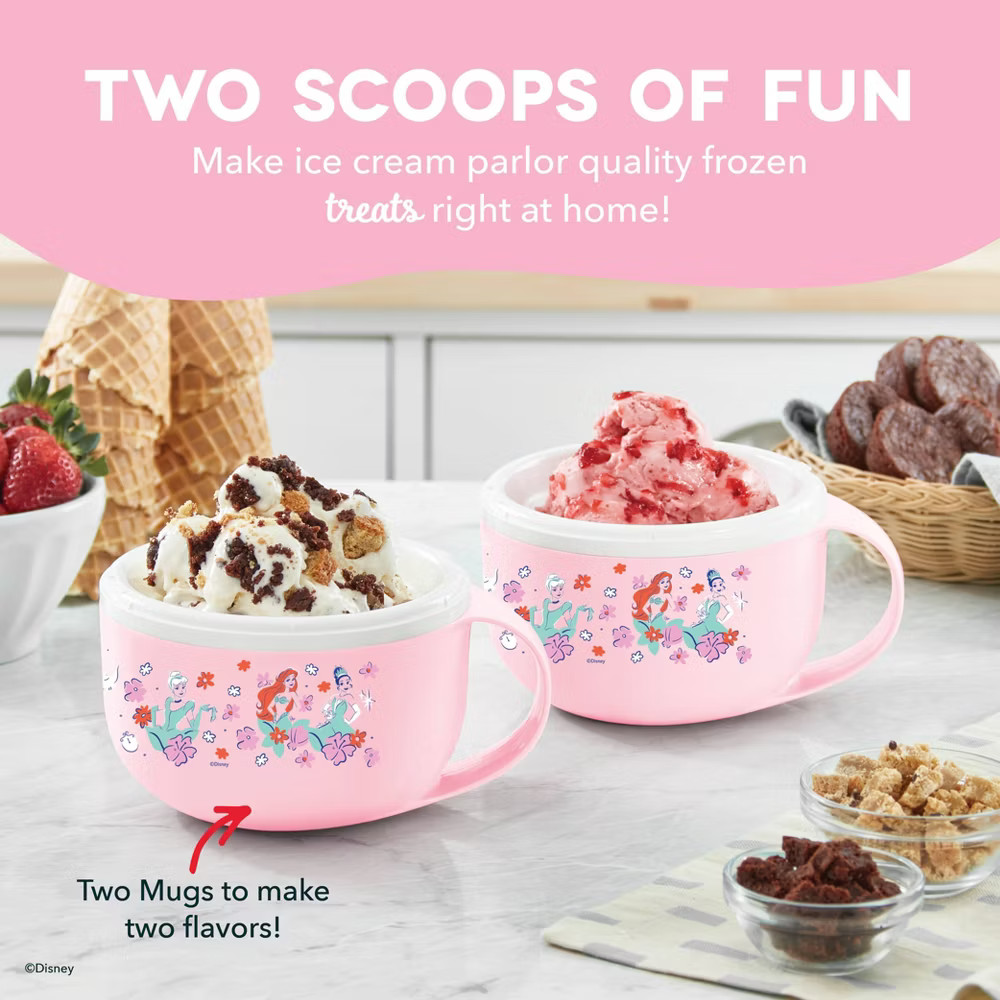 Disney Dash Princess My Mug Ice Cream Maker Bundle