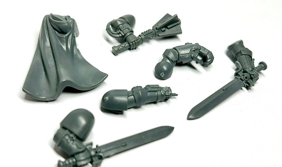 warhammer 40k Space Marine Commander Bits Pack