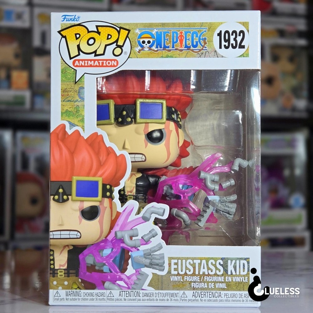 Funko Pop! One Piece - Eustass Kid #1932 And Pop Protector