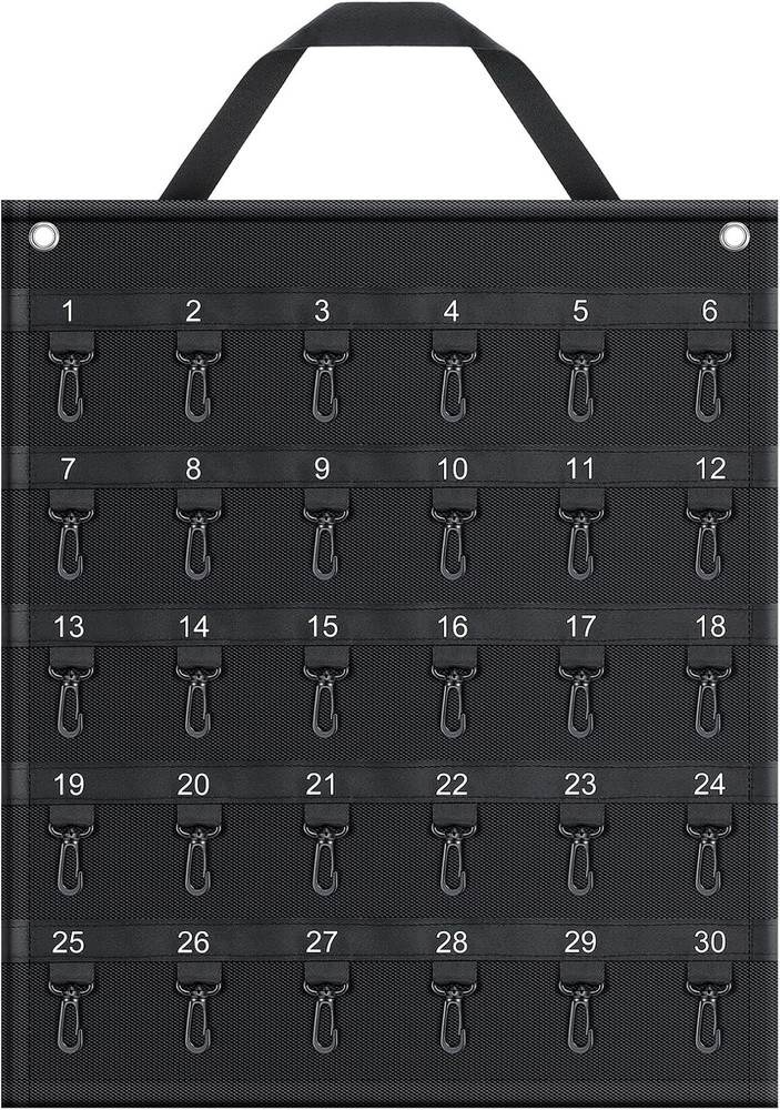 Rollable Key Case 30 Keys Roll up Key Organizer Roll up Key Case for