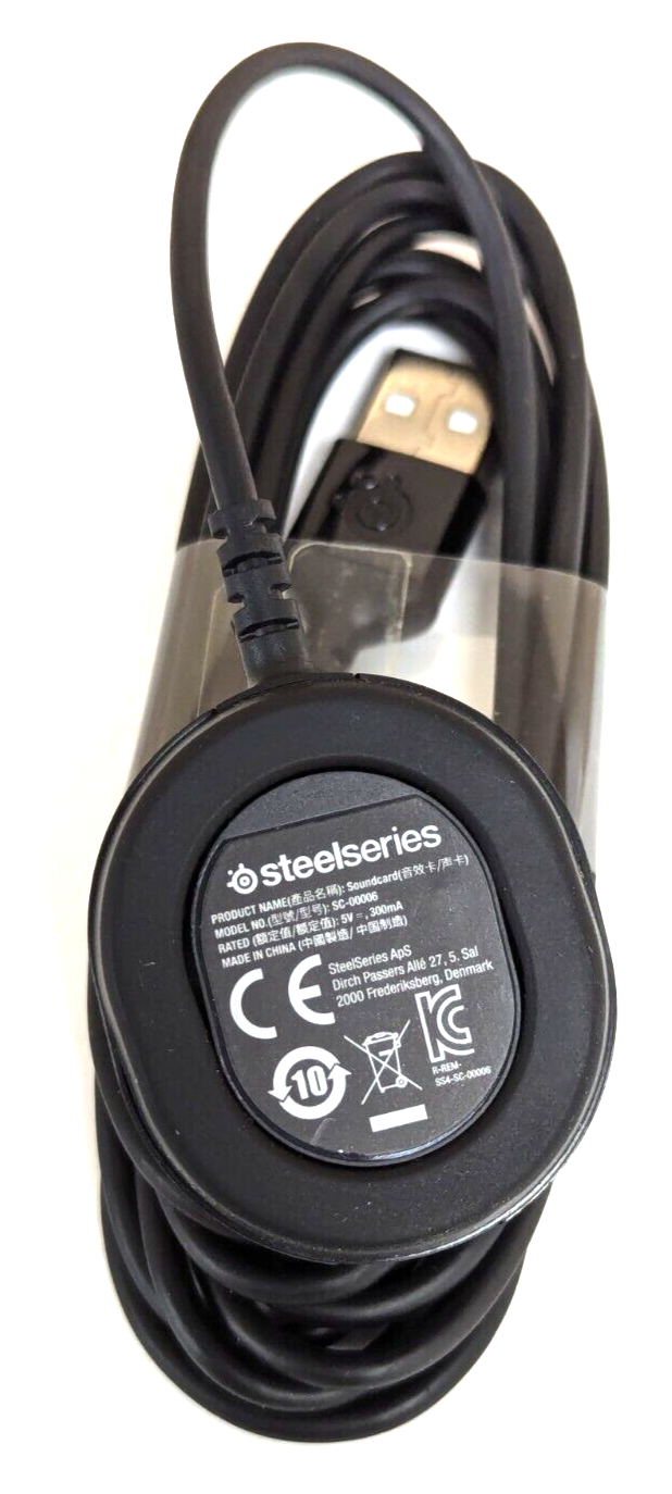 USB sound card SC-00006 For SteelSeries Arctis 5 Wireless Gaming Headset