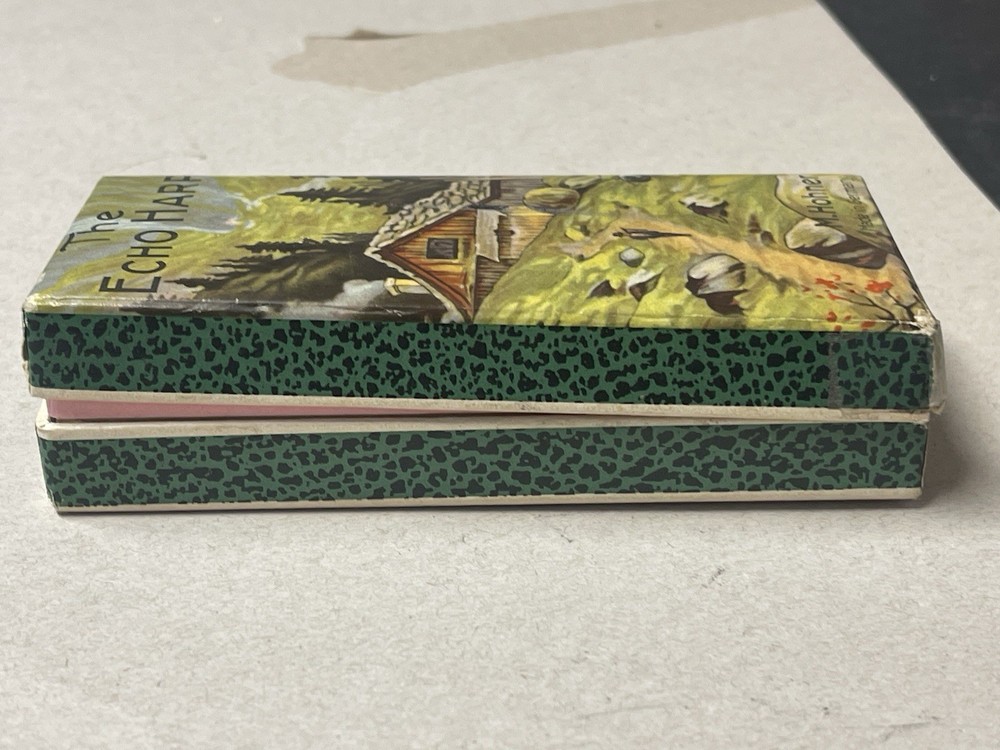 M Hohner The Echo Harp harmonica empty box only great graphics 54/53 M2 C/G