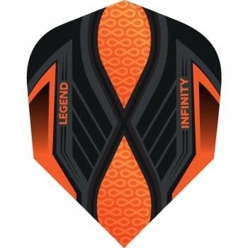 Legend Infinity Orange No2 Dart Flights