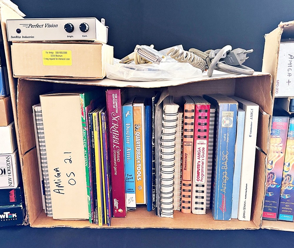 Commodore Amiga 1000 Computer W/ Mouse, Keyboard, Accessories, Software, & More!