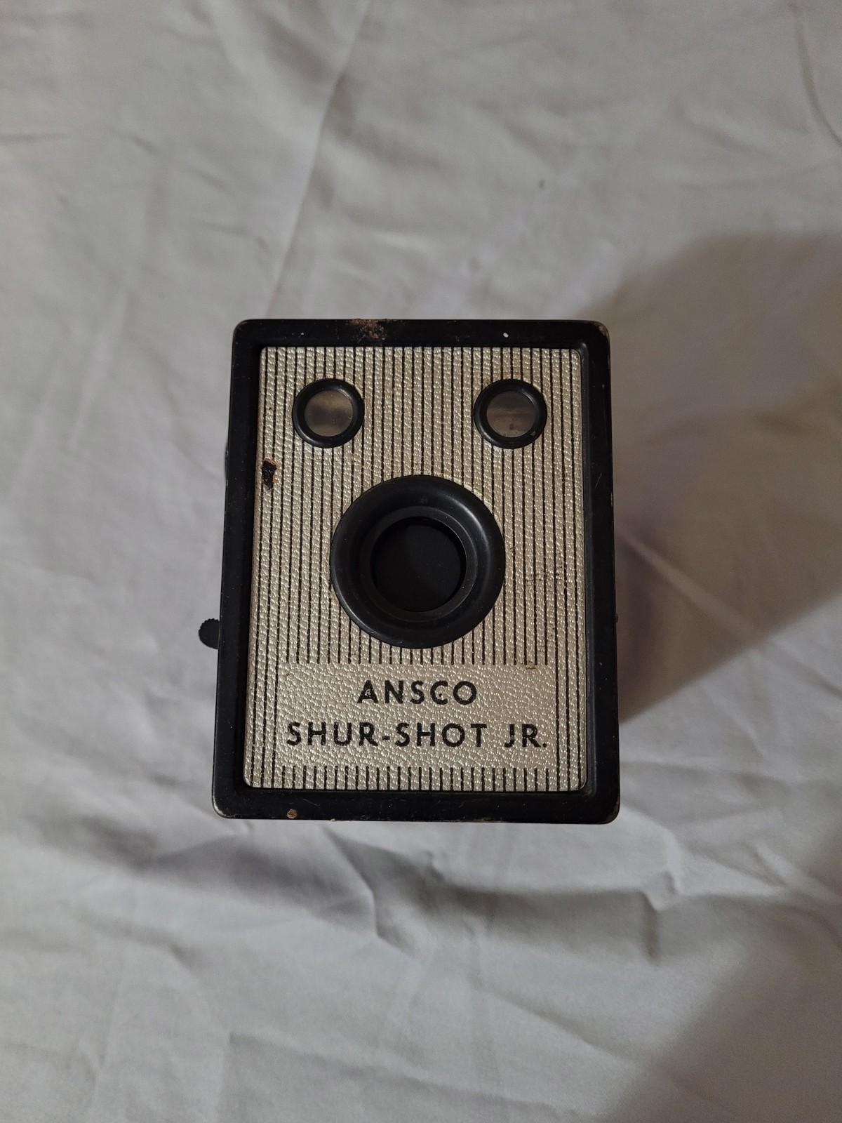 Vintage Ansco Shur-Shot Jr. Box Camera | Mid-Century 120 Film Camera