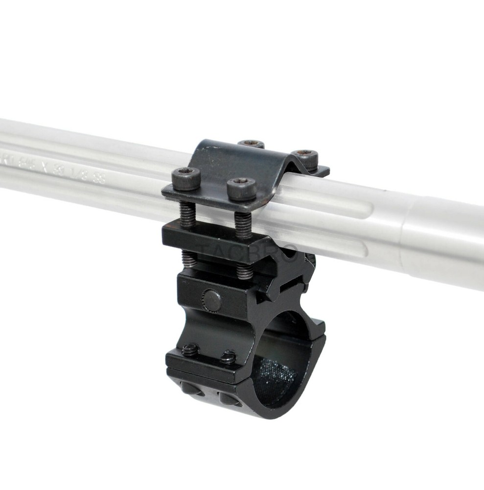 1" Scope Ring for Picatinny/Weaver rail Laser Flashlight Mount w/Barrel Adapter