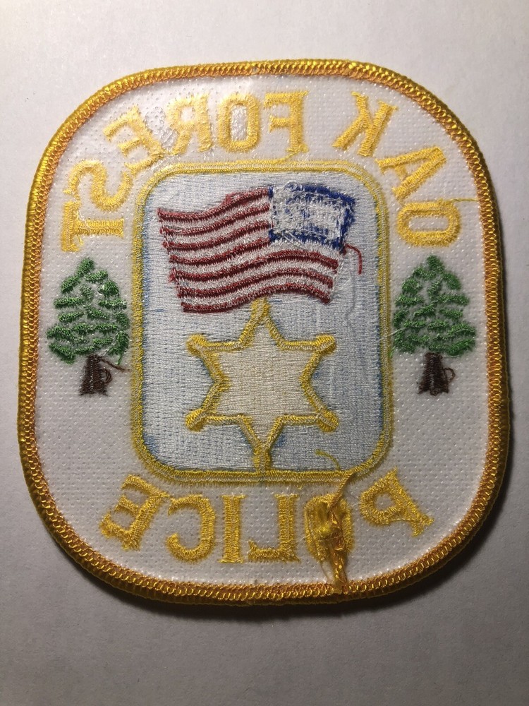 Oak Forest Illinois Police Patch