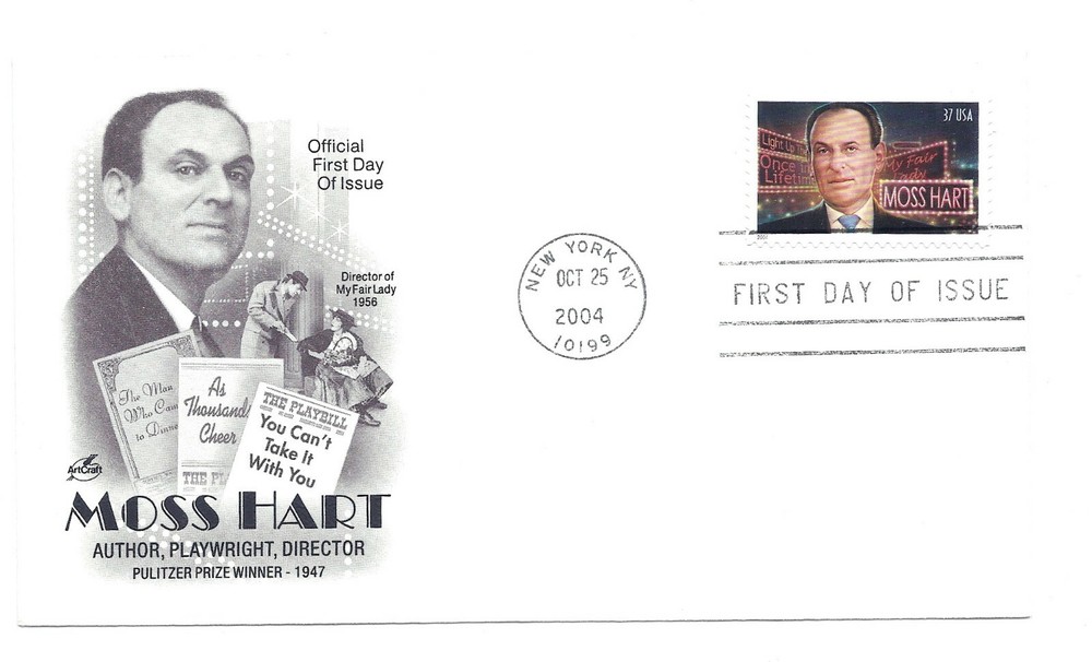 3882 Moss Hart, ArtCraft FDC