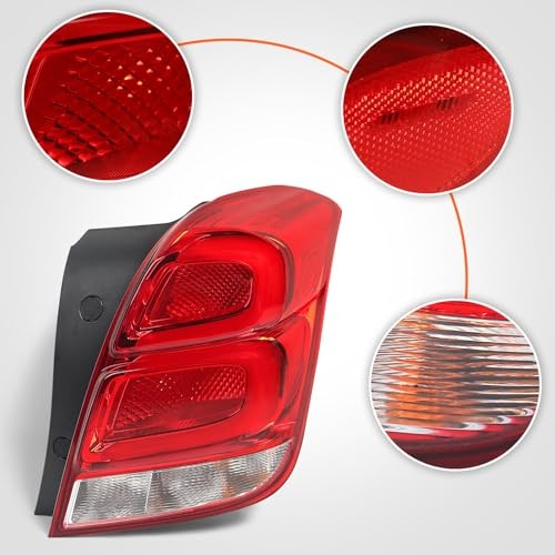 LED Tail Light Assembly Compatible with Chevy Trax 2017 Right Passenger Side