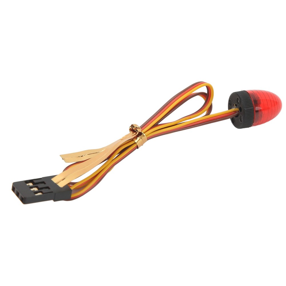 RC Car Alarming Light 5 Light Modes High Simulation Round Compact 10x15mm LED