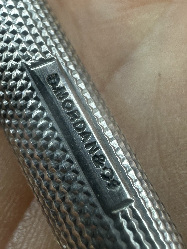 Antique ~ Solid Silver S.M & Co Silver Pencil Holder available Worldwide