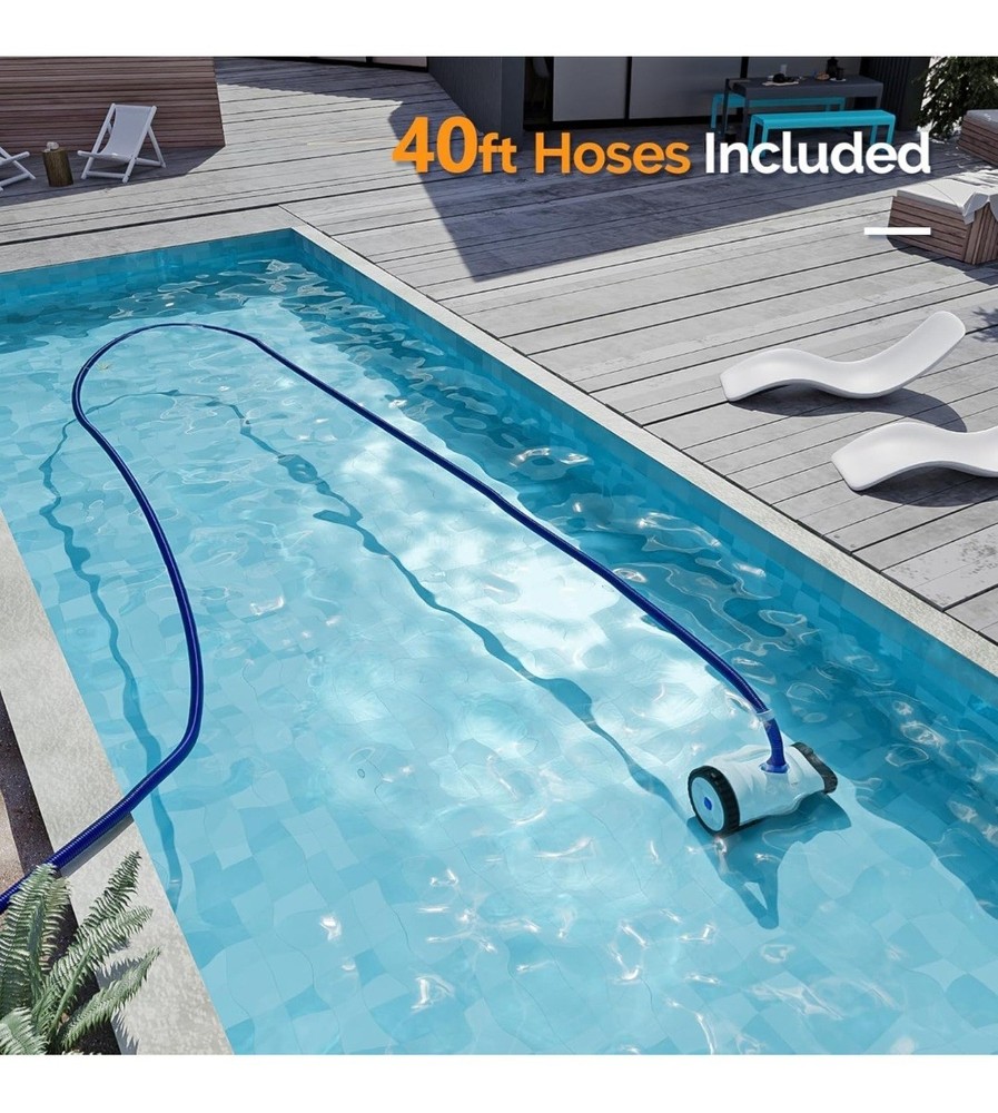 Automatic Suction-Side Pool Vacuum Cleaner Wall-Climbing Sweeper