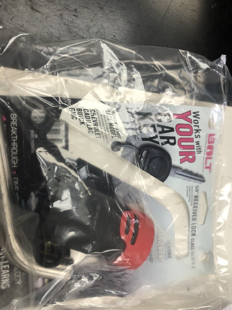 Bolt Hitch Locks and Other Locks OPEN PACKAGE