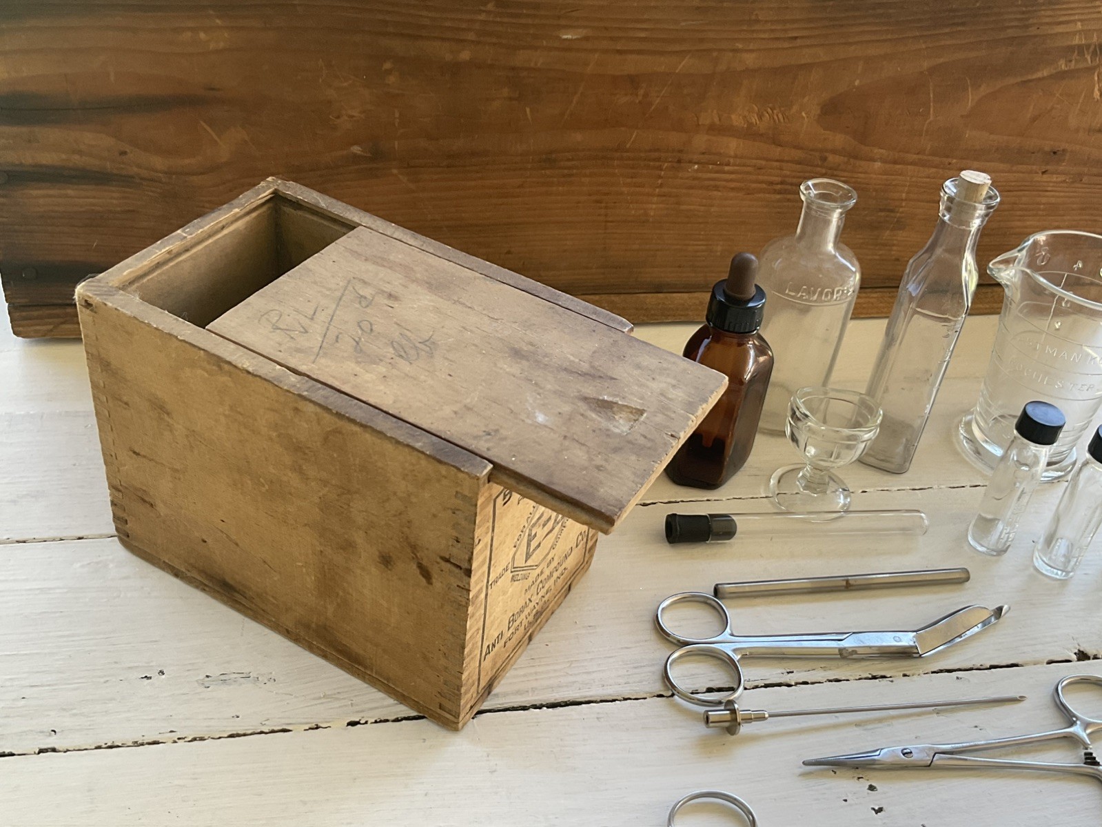 Antique LOT medical Apothecary Surgical Instrument Wendt Bristol GERMAN Chrome