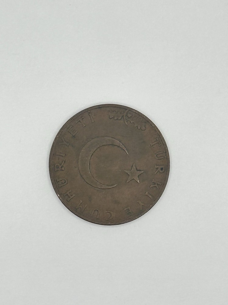 Turkey 1969 10 Kurus Bronze Coin