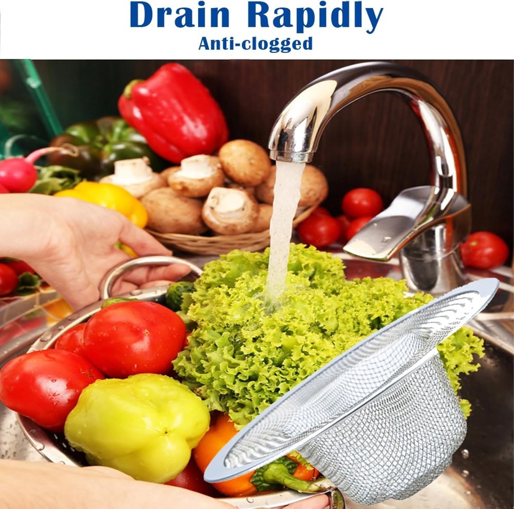 Universal Stainless Steel Floor Drain Filter