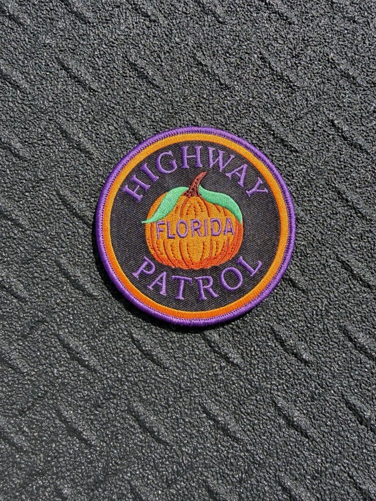 Florida Highway Patrol Halloween Patch