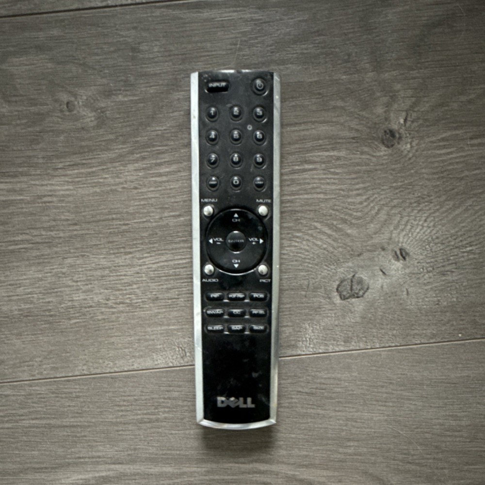 Dell Remote Control Black for Computer Presentations and Media