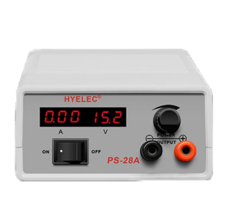 Portable DC Voltage Regulator with Digital DisplayAdjustable DC Bench Power