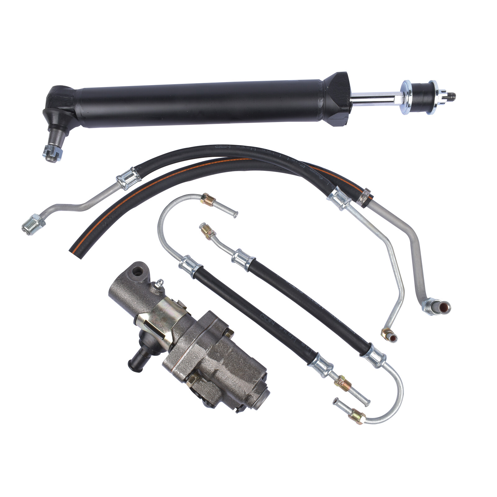 For 1963-1979 Corvette Small Block Steering Valve Cylinder Ram Hose Kit NO CORES