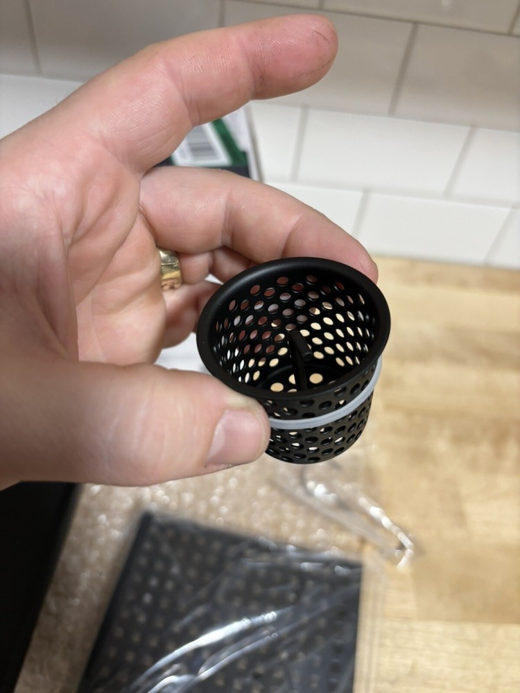 Oatey Designline Shower Drain w/ Square Pattern Drain 6"x6" MISSING ONE PART