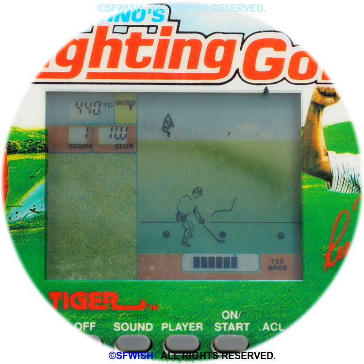 Tiger Electronic LCD LEE TREVINO's Fighting Golf LCD Game