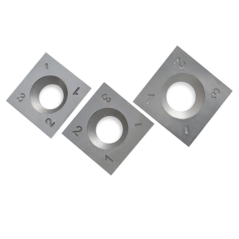 14mm Indexable Carbide Inserts Replacement for Grizzly H7319 Inserts 10 Pack