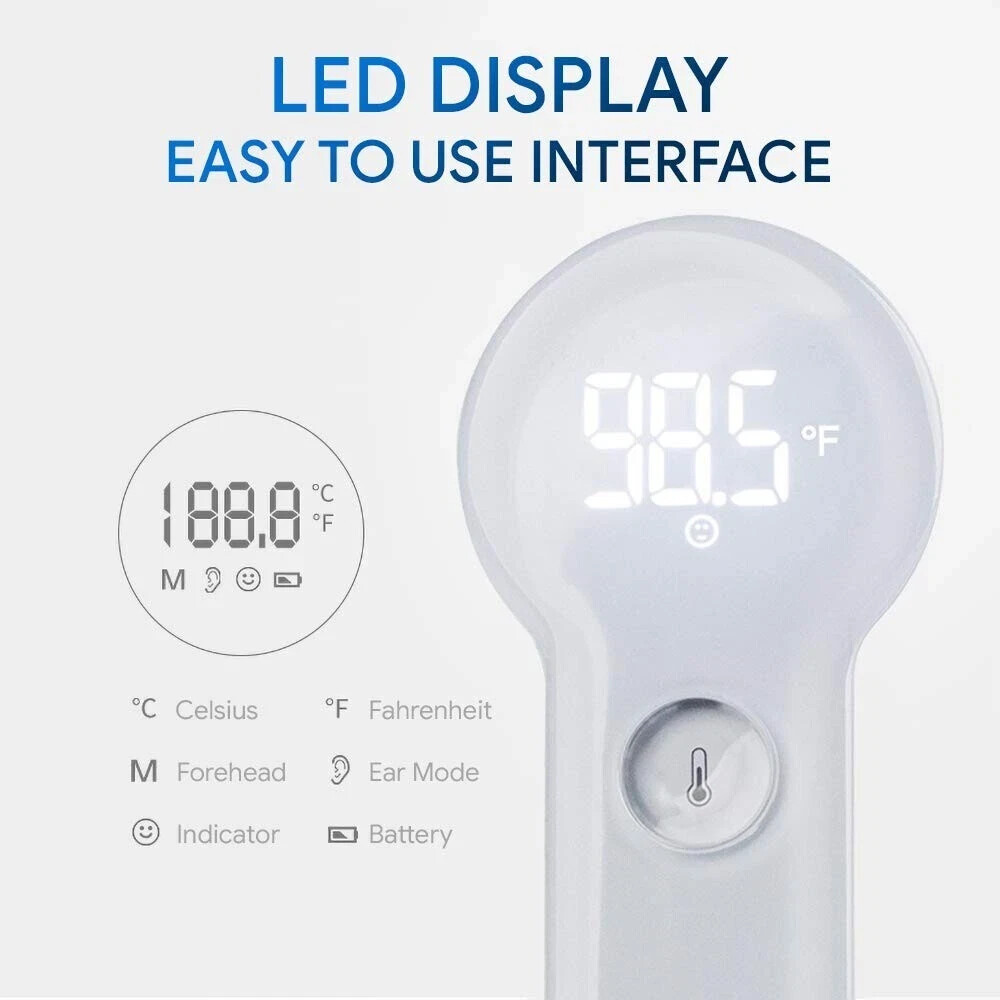 PUREA INFRARED THERMOMETER FOREHEAD & EAR MODE FDIR-V9
