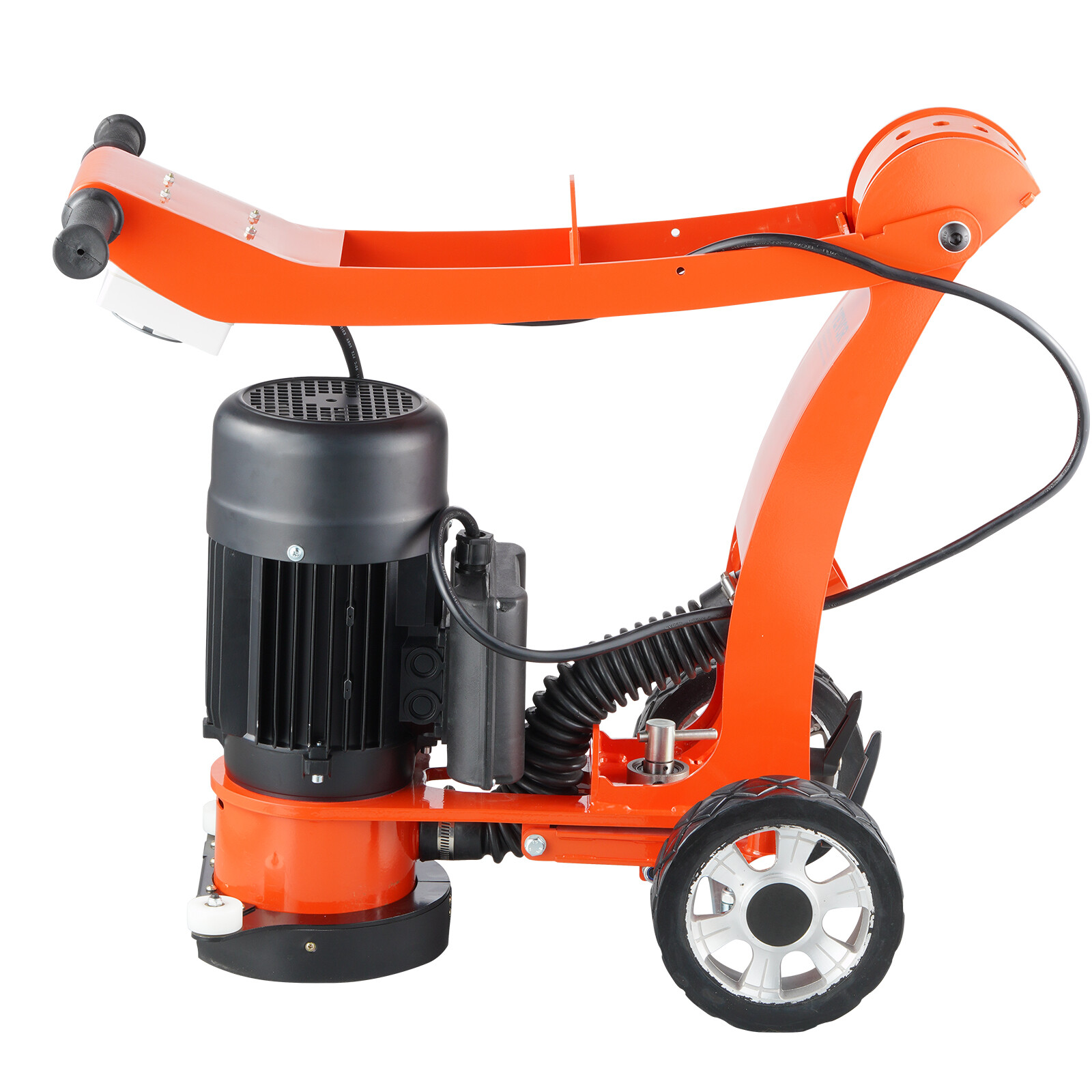 VEVOR Concrete Floor Grinder 7" Walk-Behind Polisher 1.7HP Adjustable Machine