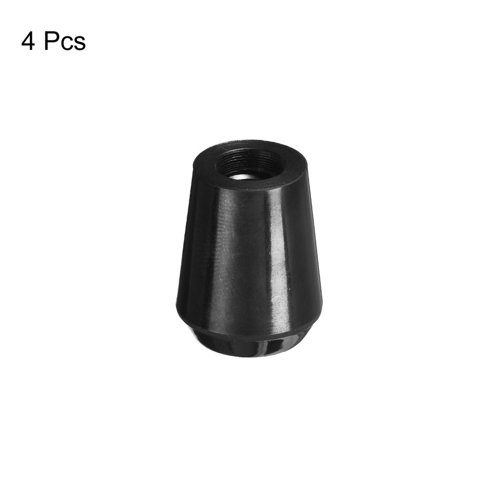 M8x25mm Female Threaded Hand Knobs Tapered Insert Handles for Mechanical, 4Pcs
