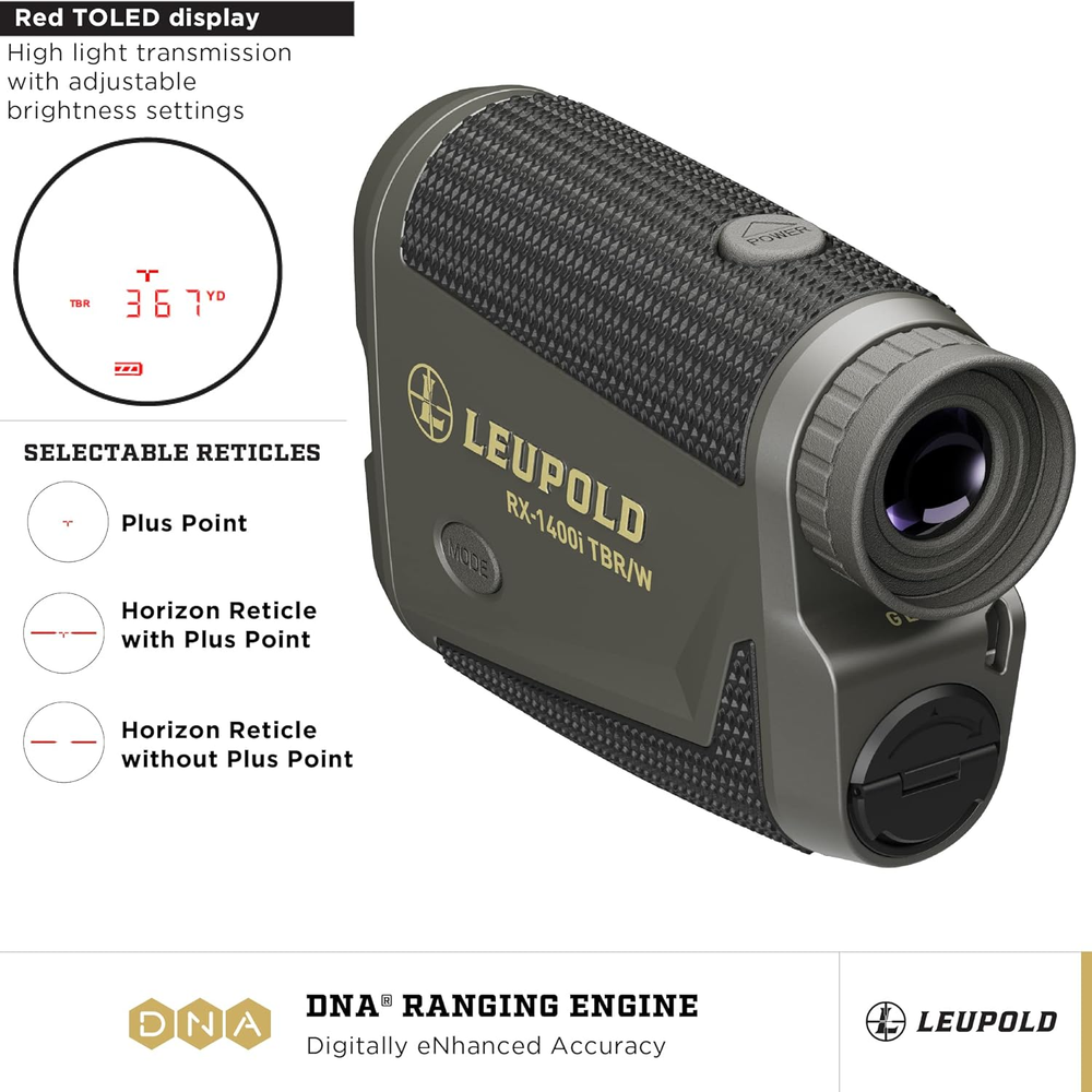 RX-1400I TBR/W Gen 2 W/Flightpath Rangefinder, Black/Gray