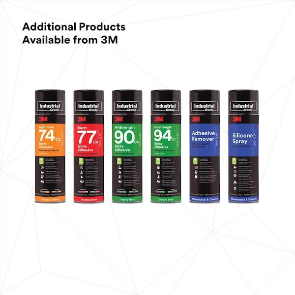 3M 74Ca Epoxy Adhesive, Foam Fast 74Ca Series, Gray, 19 Oz, Tube