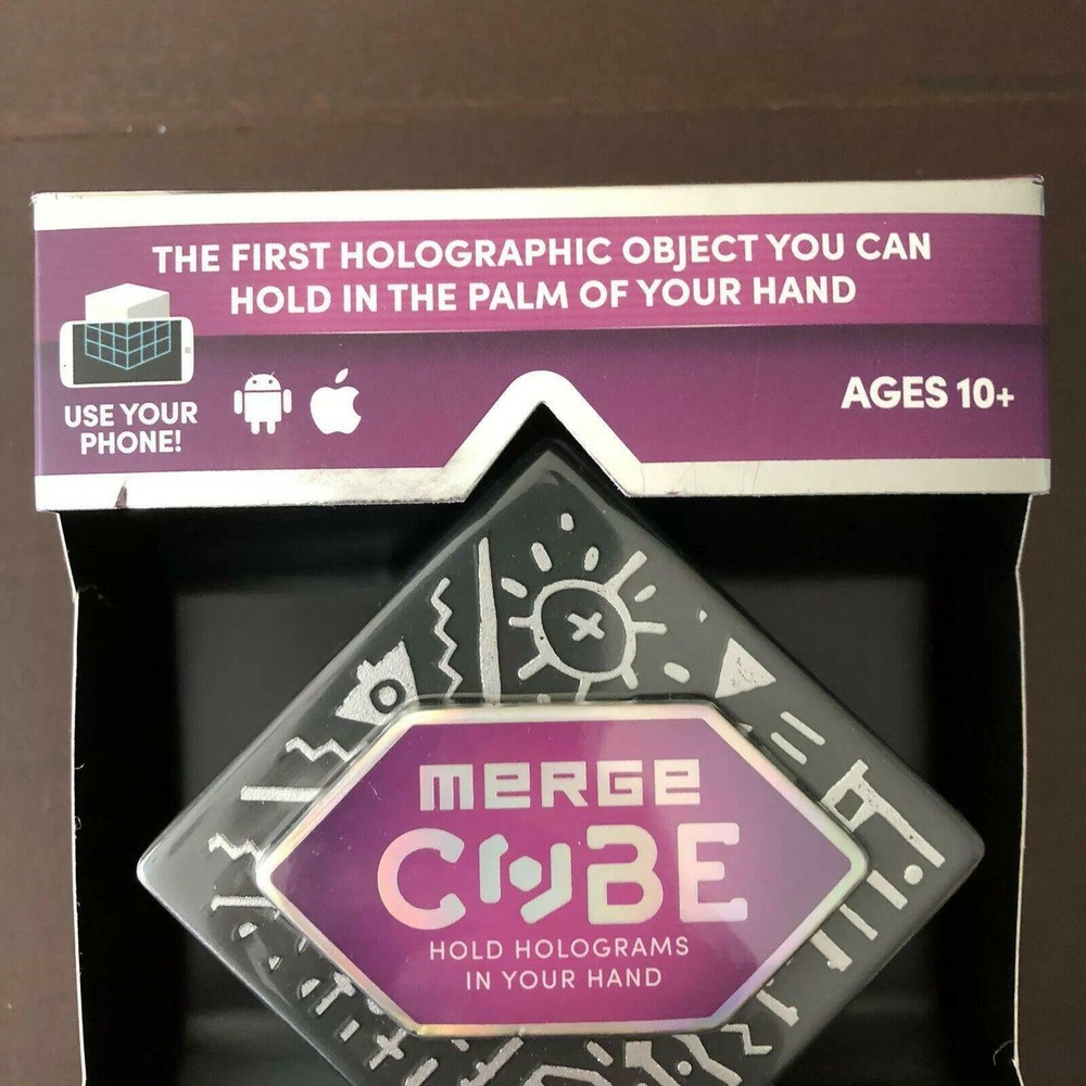 MERGE Cube Augmented Reality STEM Tool Use Your Phone AR/VR Holograms