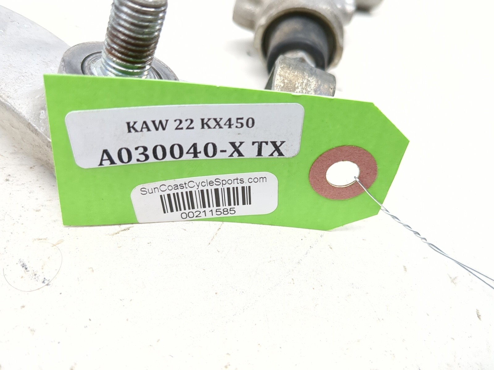 19-23 Kawasaki KX450 Right Pedal & Rear Brake Master Cylinder