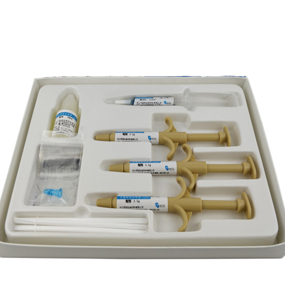 Dental Orthodontic Direct Paste Adhesive Bonding Self Curing Composite Resin Set