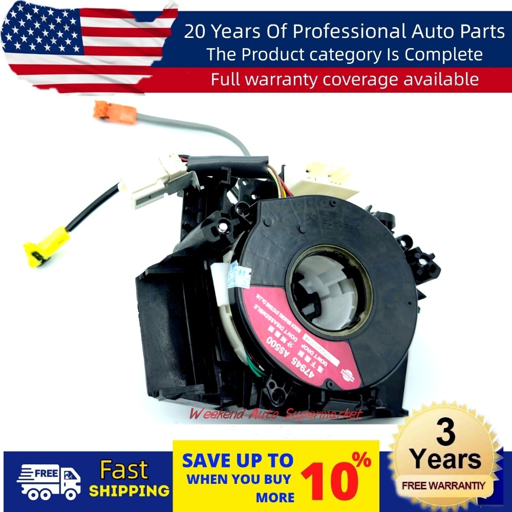 CLOCK SPRING PLUS ANGLE SENSOR ASSEMBLY FOR NISSAN 2003-2019